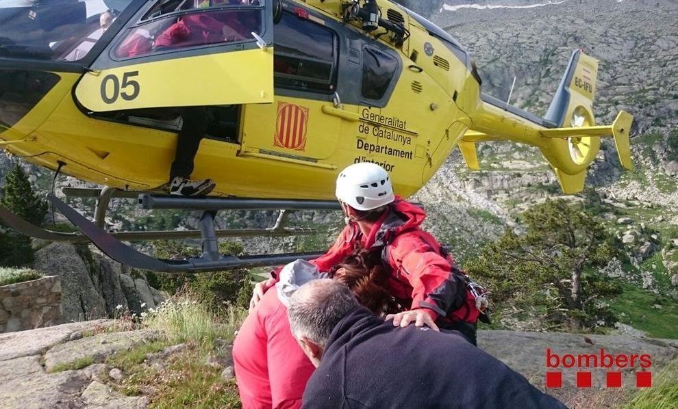 Rescat de Bombers al Pirineu