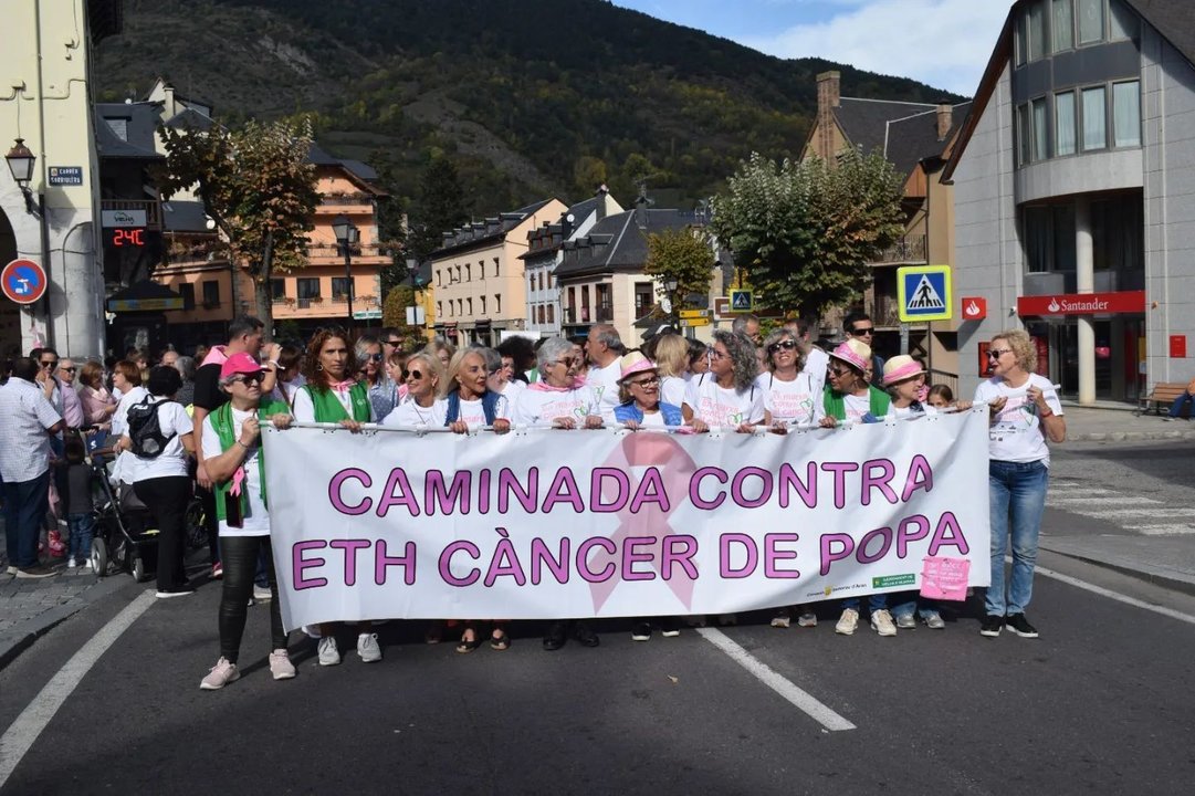 Caminada contra eth cáncer de popa