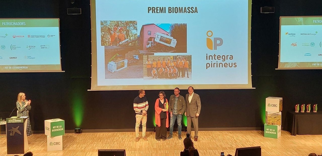 Integra Pirineus premi biomassa