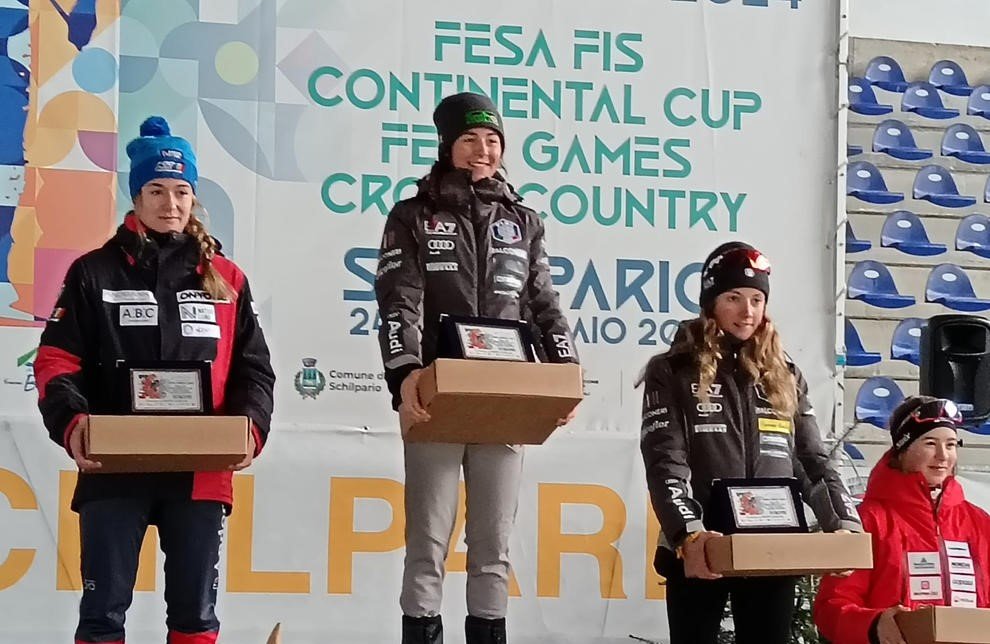 Gina del Rio campiona Europa esquí de fons FAE 3