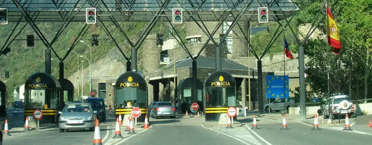 Frontera Espanya - Andorra 