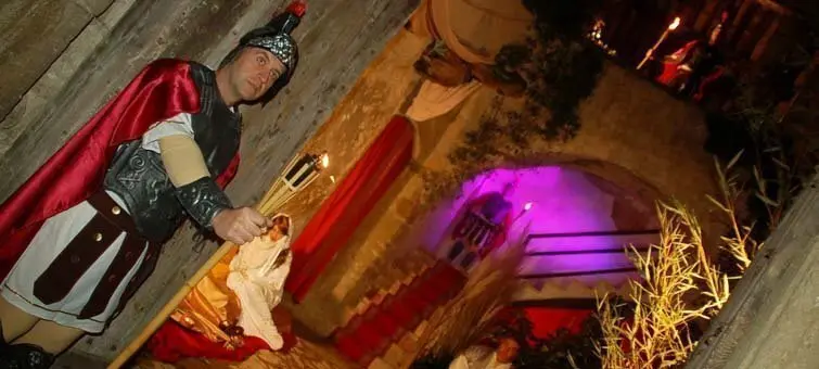 Imatge del Pessebre Vivent de Peramola.