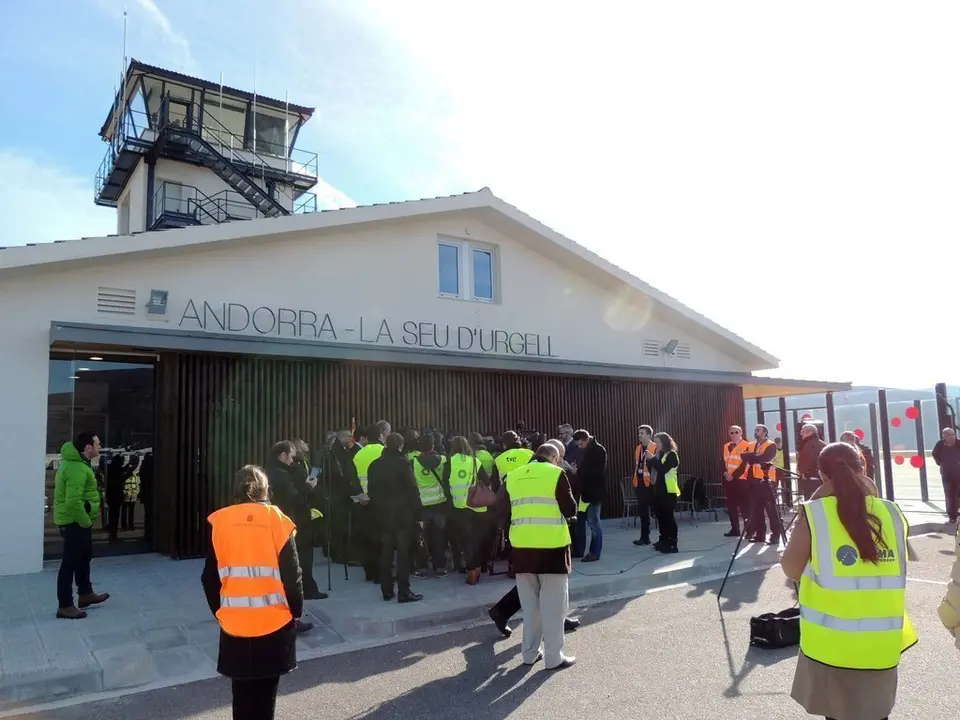 Inauguraci&oacute; Aeroport Andorra-La seu d'Urgell