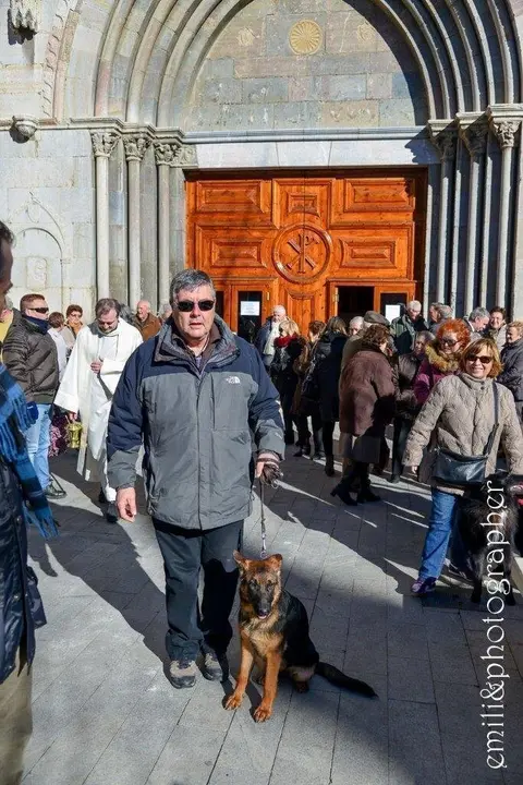 Missa i benedicci&oacute; d'animals Sant Antoni.
