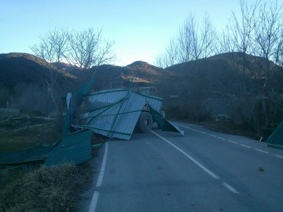 Afectaci&oacute; del vent - Foto: Xavier Gra&ntilde;&eacute; Porta 