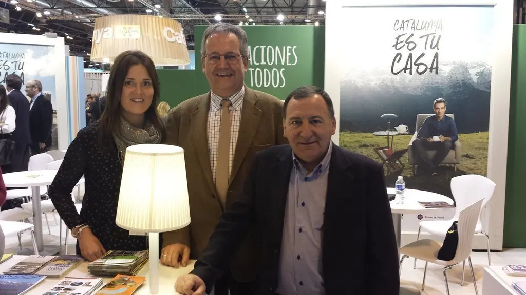 Representants del Pallars Juss&agrave; a Fitur 
