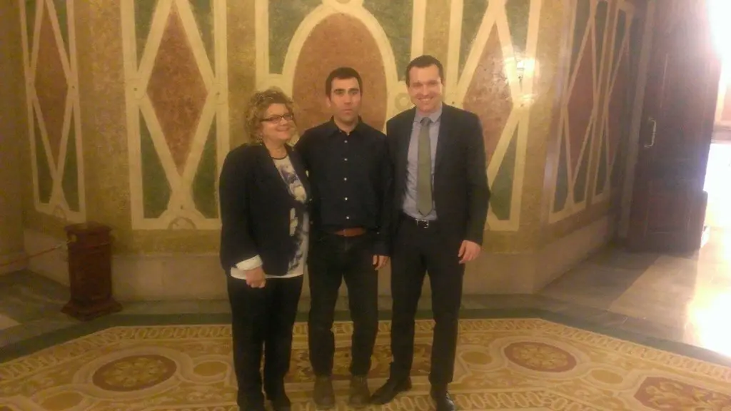 Foto. Marina Geli, Joaquim Boquet i Oscar Ordeig