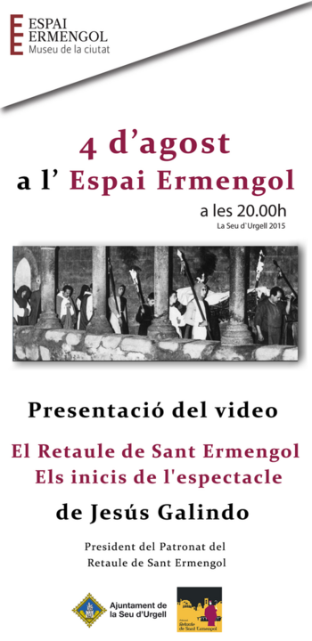 Cartell video Retaule