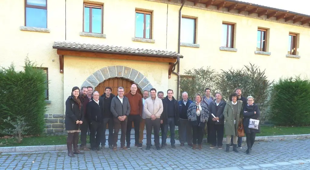 Foto reuni&oacute; Manifest muntanya