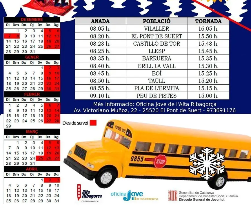 bus de la neu 15-16