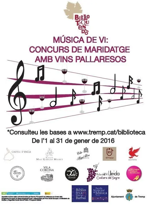 Cartell Concurs M&uacute;sica de Vi