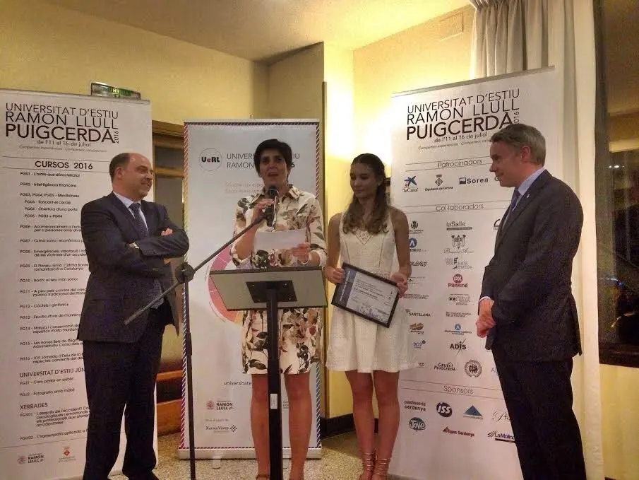 Uni Estiu 2016 1 Premi AUCer Vila de Puigcerdà