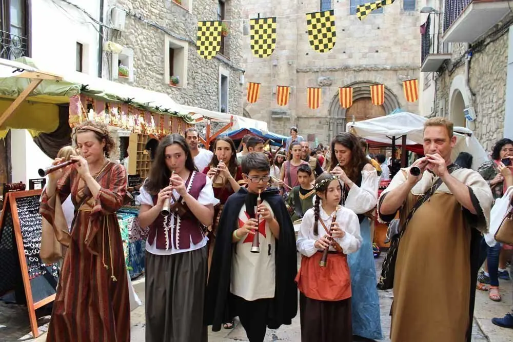 Cercavila inaugural Mercat Medieval dels Canonges de la Seu 042