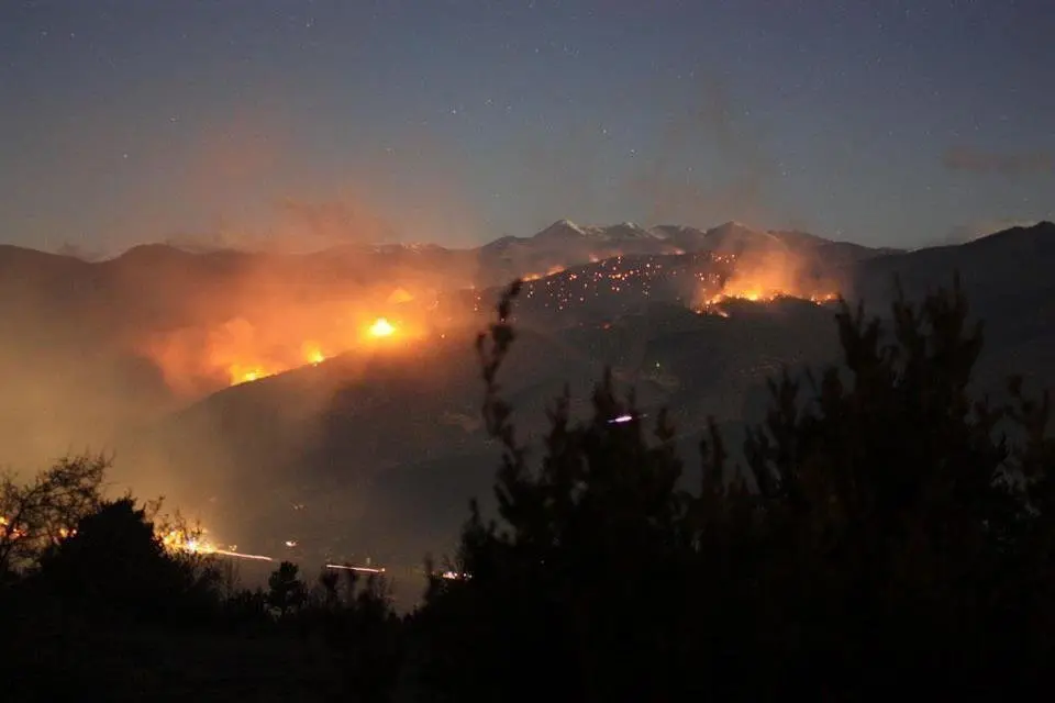 Incendi de Calbinyà Foto Jordi Malé Iscla