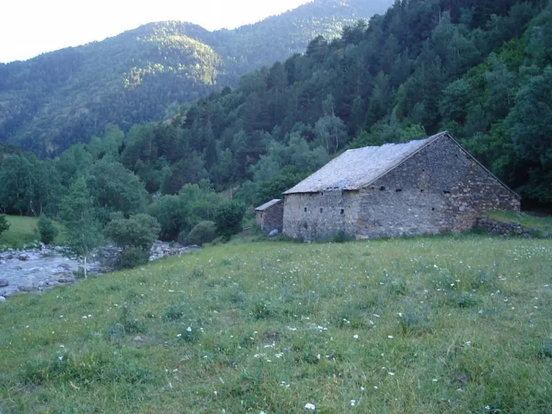 Imatge d'arxiu de la borda de Socampo on l'empresa Life Explorer SL vol construir un hotel rural de luxe. (Horitzontal)