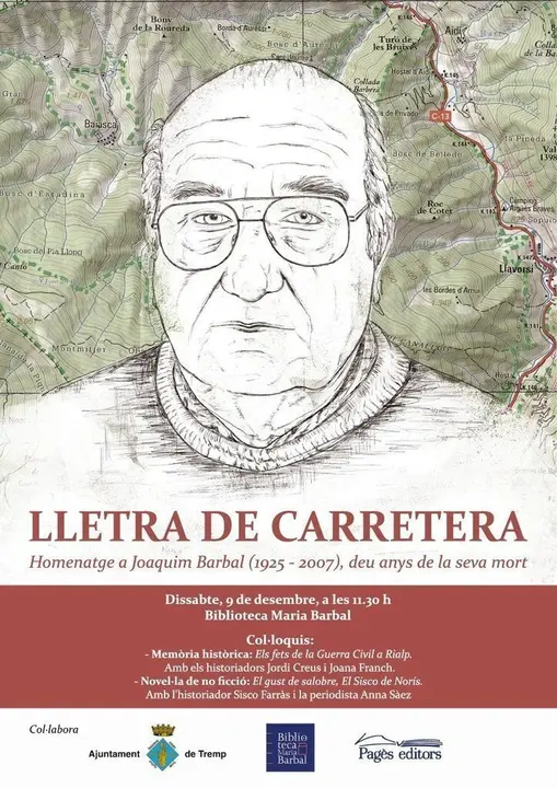 Cartell Homenatge Joaquim Barbal