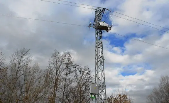 Línia elèctrica Cerdanya. Foto Endesa