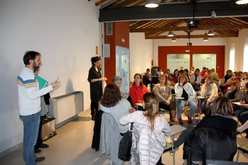 El psicòleg Miquel Alet participant a la reunió de la SeuJPG