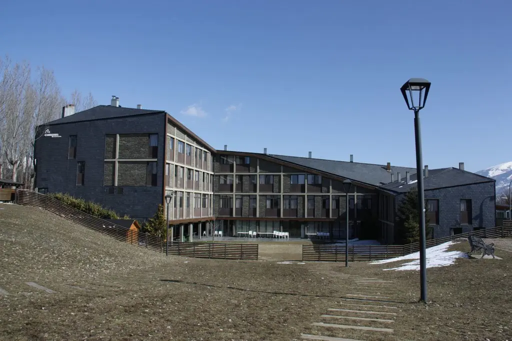 Exterior del Campus Cerdanya de Puigcerdà 