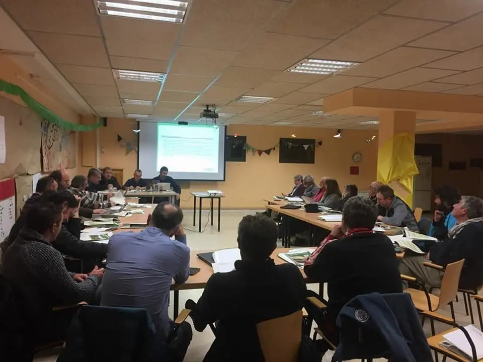 Sessió de la Junta del PNAP celebrada a Llavorsí, al Pallars Sobirà (1)