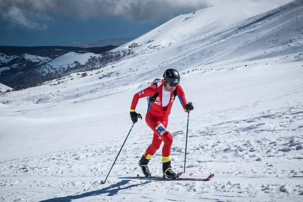 Jornet en la individual de dissabte on va aconseguir el bronze Foto ISMF