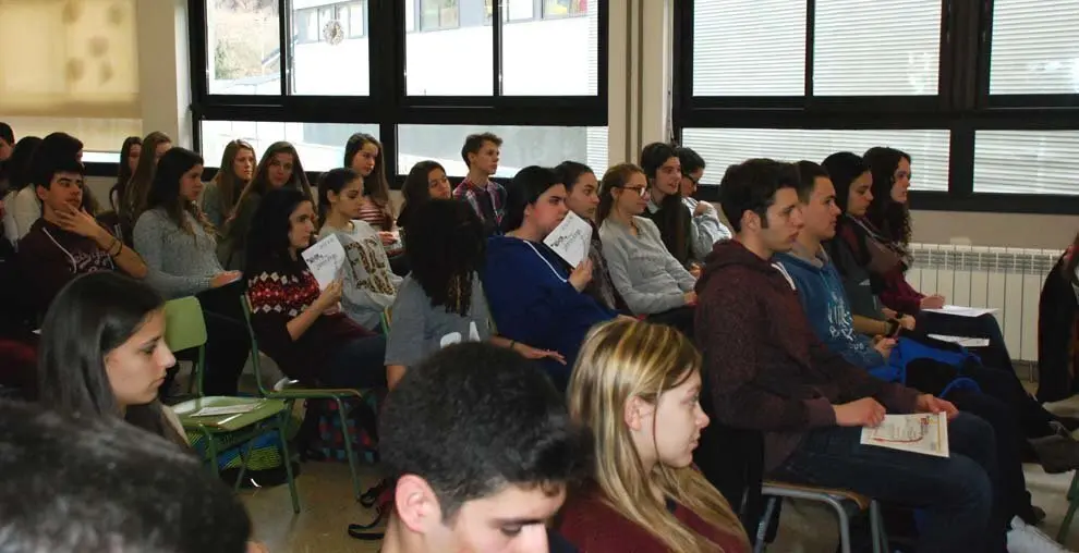 Alumnes de l'INS d'Aran 2