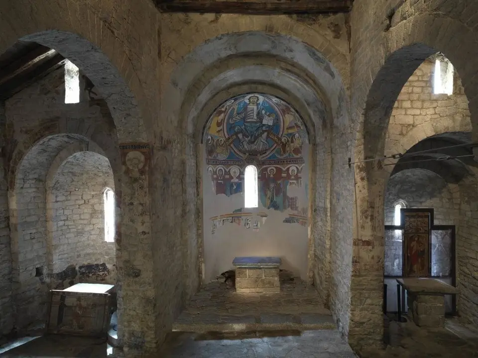 Interior de Sant Climent de Taüll 2