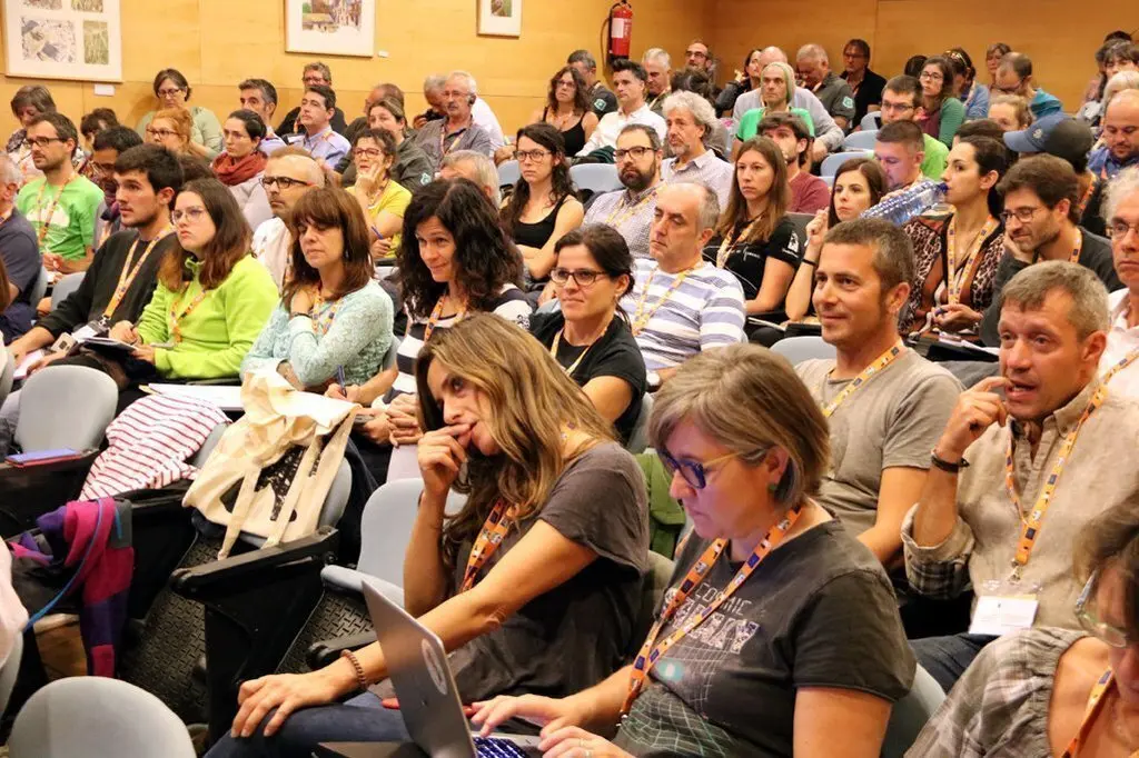 Les Jornades t&radic;&reg;cnic-cient&radic;&ne;fiques sobre el retorn dels grans carn&radic;&ne;vors a zones de muntanya han reunit unes 200 assistents, el 20 de setembre del 2019. (horitzontal)