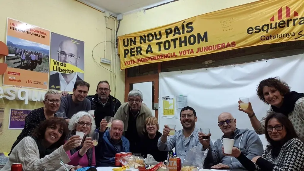 ERC celebra victòria