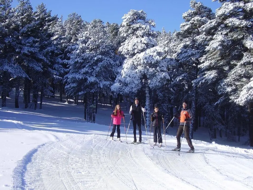 Primers esquiadors Sant Joan de l'Erm 2