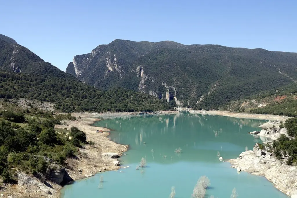 Pla general del congost de Mont-rebei, el 17 de juny de 2019. (Horitzontal)