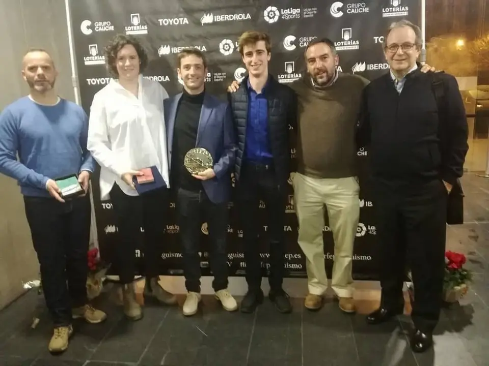 Premiats piragüisme