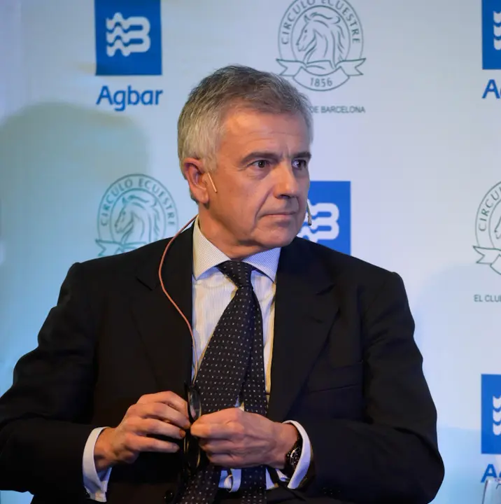 El vicepresident del Comit&radic;&reg; Ol&radic;&ne;mpic Internacional, Juan Antonio Samaranch, en una imatge difosa el 12 de febrer del 2020. Pla general. (Vertical)