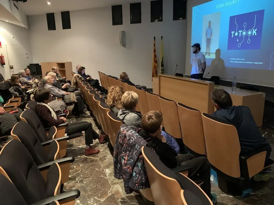 Un moment de l'activitat celebrada aquest dijous a Tremp (G.L.)