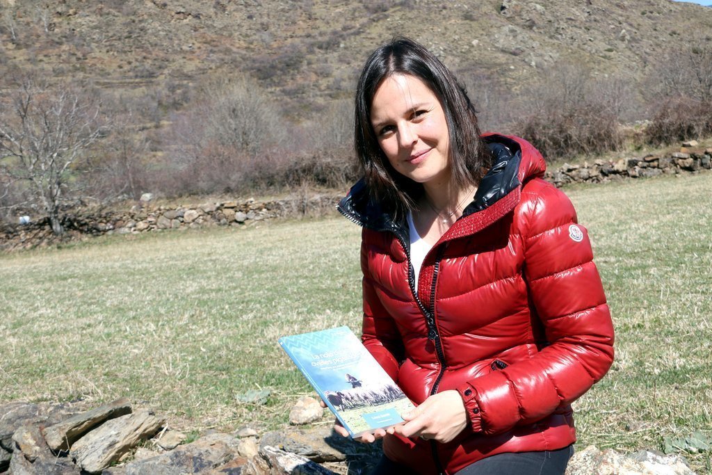 Laura Gordó, autoria del llibre 'La noia de les ovelles pigallades'. Imatge de l'11 de març del 2020. (horitzontal)