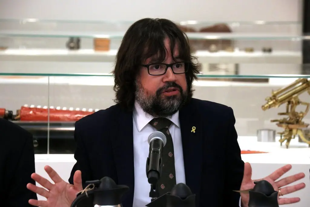 Pla mig del president de Ferrocarrils, Ricard Font, durant la presentaci&oacute; dels resultats de la companyia, el 5 de mar&ccedil; del 2020. (Horitzontal)