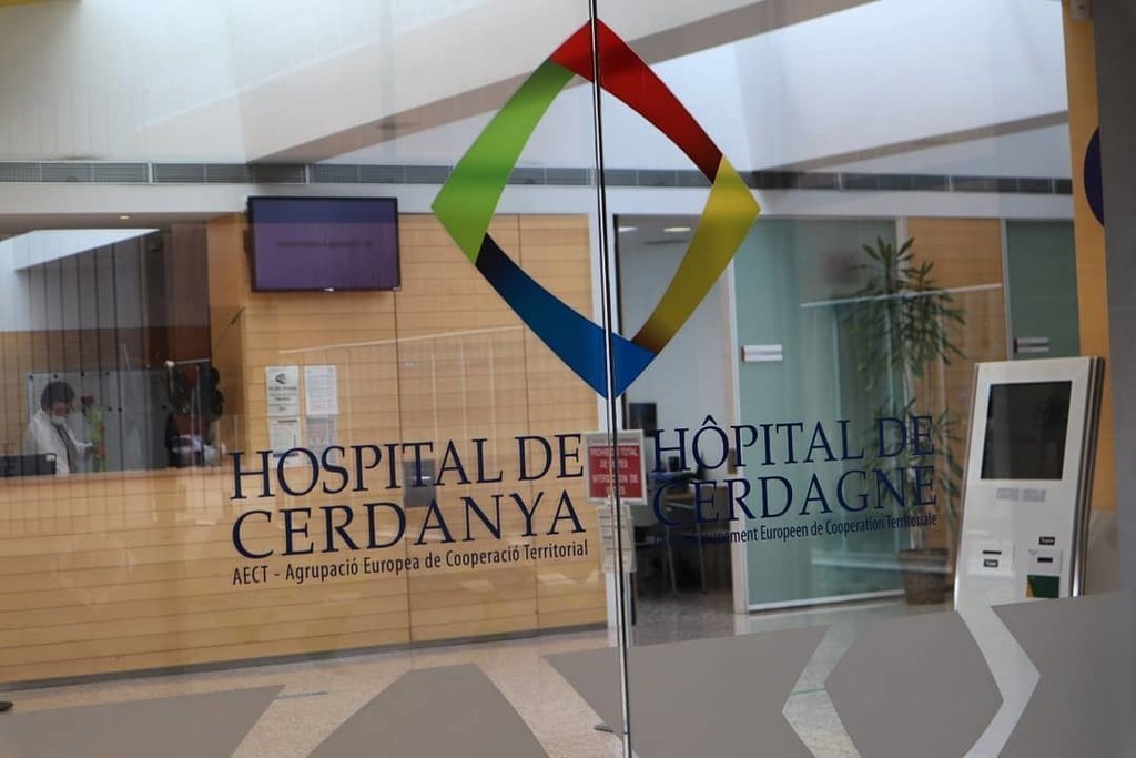 Hospital de Cerdanya entrada principal