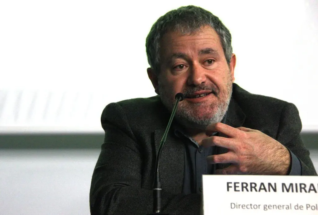 Pla mitj&agrave; curt del director general de Pol&iacute;tiques Ambientals i Medi Natural, Ferran Miralles, durant la presentaci&oacute; de l'exposici&oacute; 'Som Natura' al Museu de Ci&egrave;ncies Naturals de Barcelona, el 15 de gener del 2019 (horitzontal).