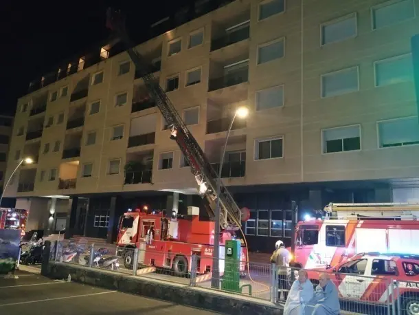 Incendi a Andorra la Vella