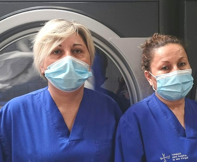 Fundaci&oacute; Sant Hospital treballadores de bugaderia