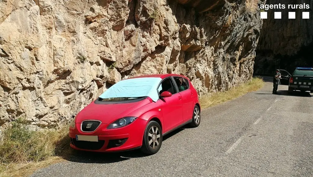 Agents Rurals vehicle amb gos a Collegats