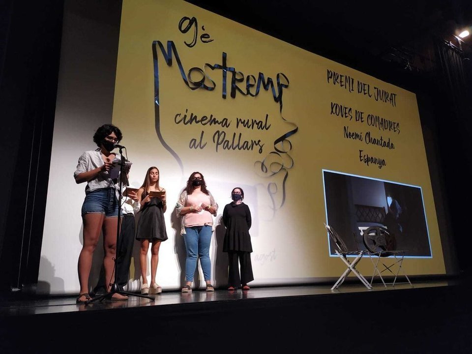 La gala de cloenda del festival Mostremp. Imatge del 23 d'agost del 2020. (Horitzontal)