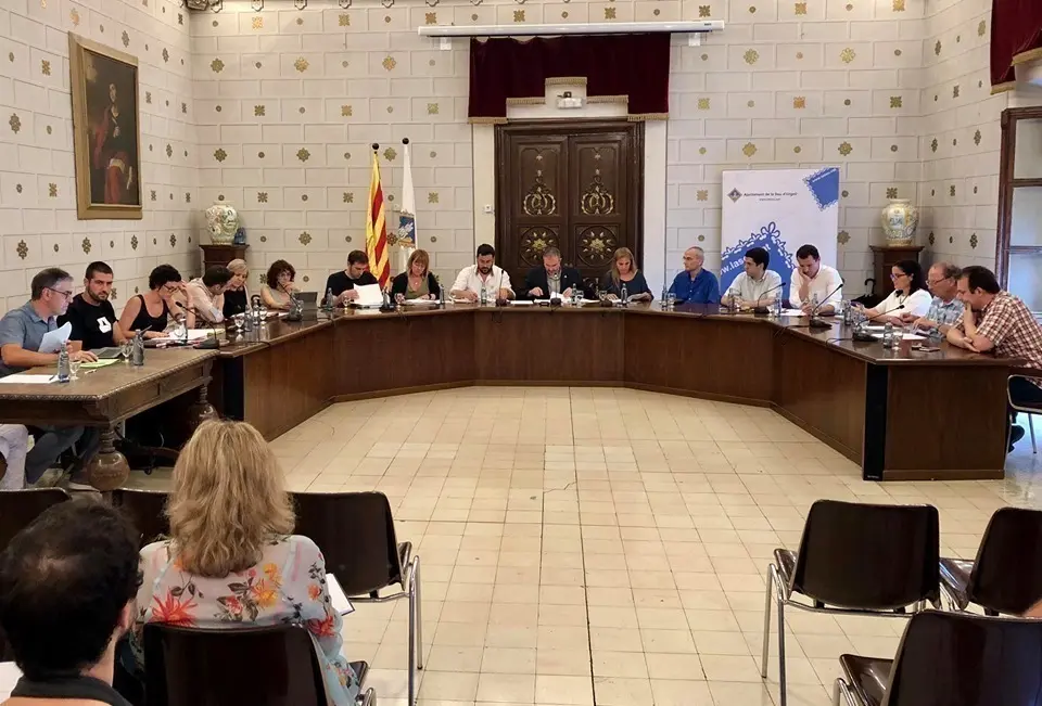 Ple municipal ajuntament de la Seu