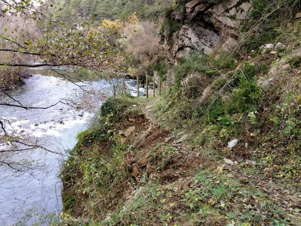 Cam&iacute; de Baro al Pont d'Arbol&oacute; 2