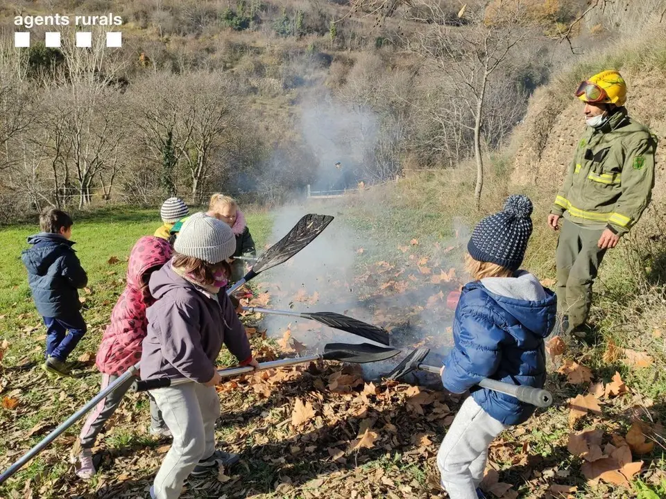 Agents Rurals cremes controlades Sort educaci&oacute; ambiental