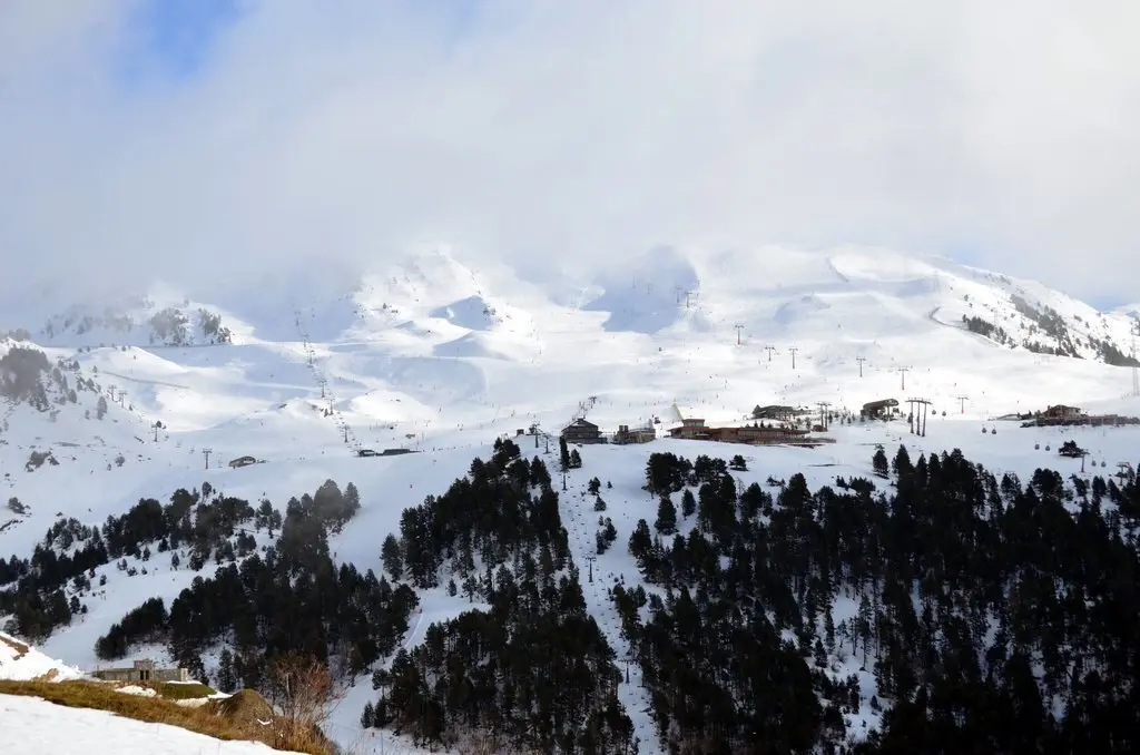 Pla general de l'estaci&oacute; de Baqueira Beret, el 22 de desembre del 2020. (Horitzontal)