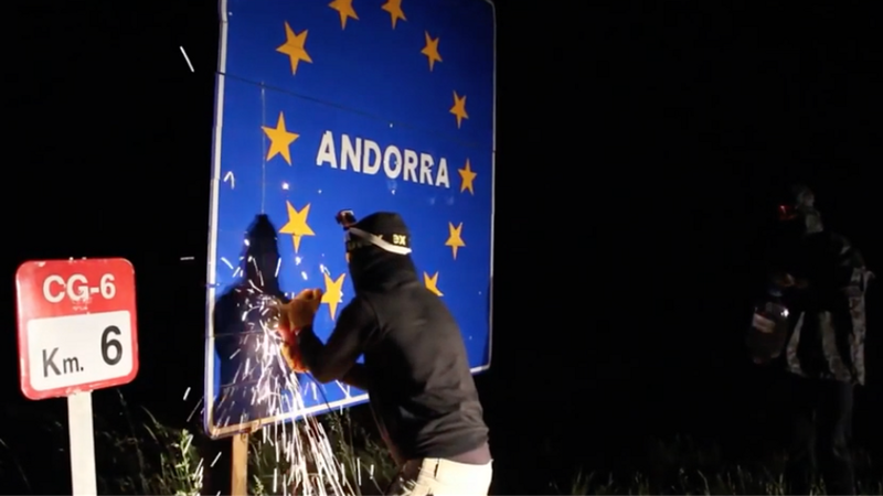 Arran frontera Andorra