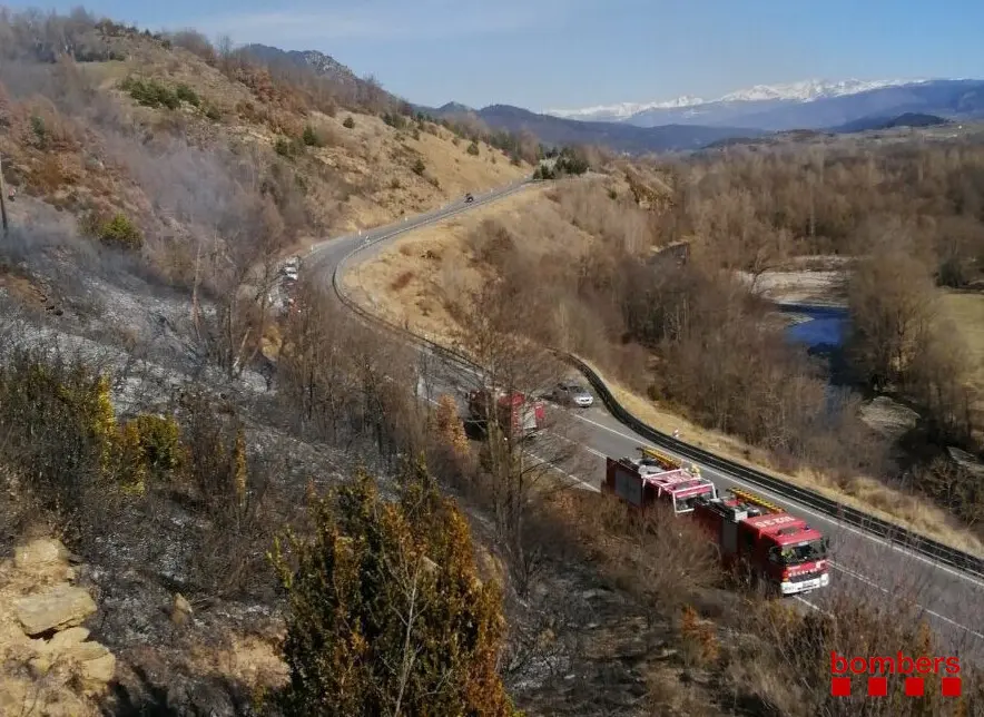 Incendi vegetaci&oacute; Prullans 3