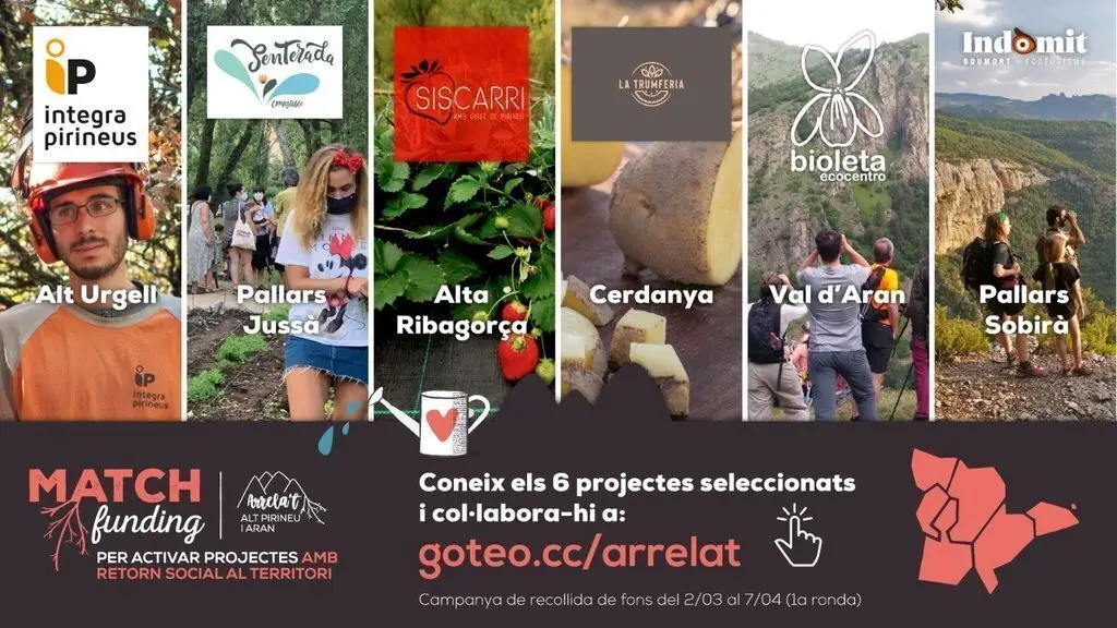 Campanya matchfunding Arrelat
