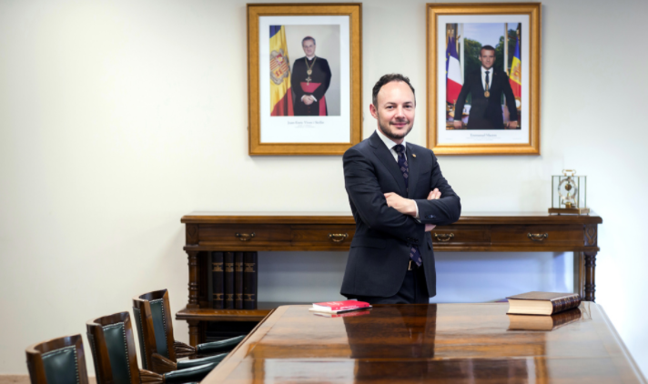 Xavier Espot Zamora Cap de Govern d'Andorra